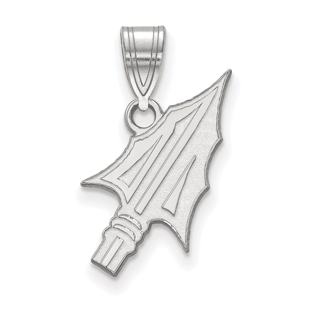 Sterlingsilber Rhodiniert Logoart Florida State University Pfeil Mittel Anhänger