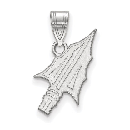 Sterlingsilber Rhodiniert Logoart Florida State University Pfeil Mittel Anhänger