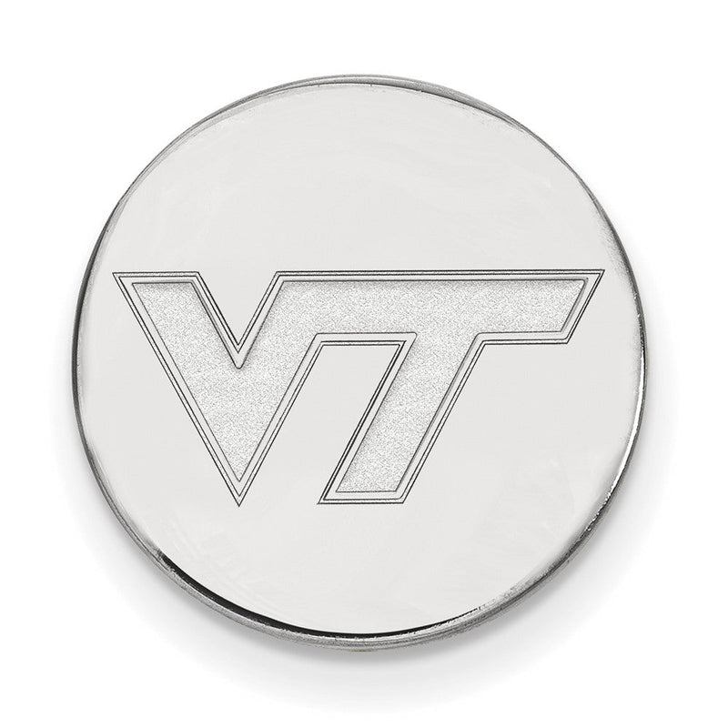 Sterlingsilber Rhodiniert Logoart Virginia Tech Anstecknadel