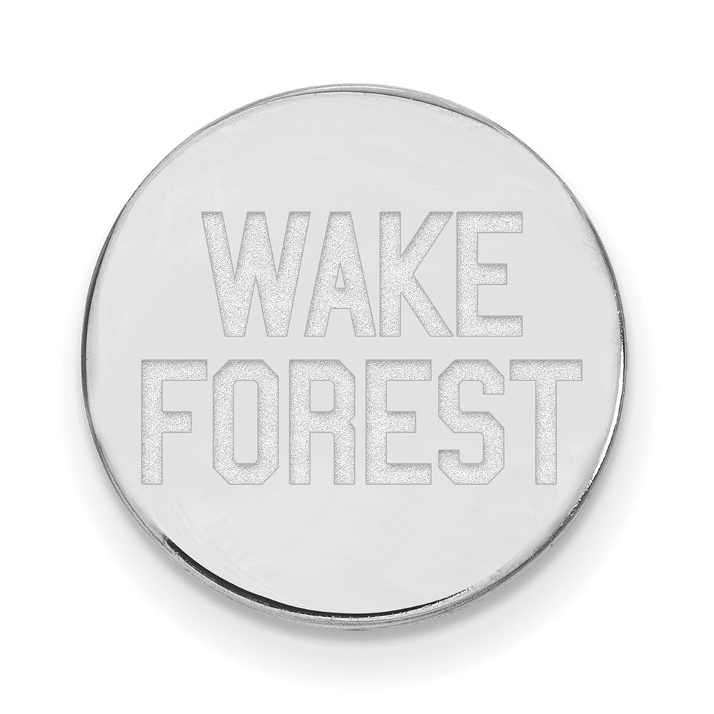 14K Weißgold Logoart Wake Forest University W-f Deacon Anstecknadel