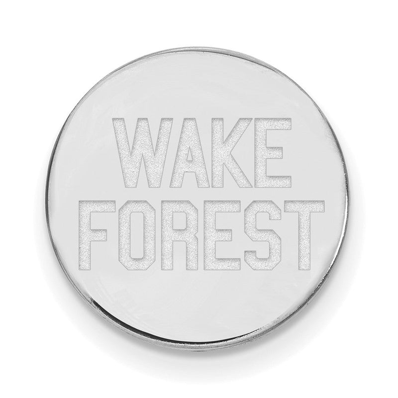 14K Weißgold Logoart Wake Forest University W-f Deacon Anstecknadel