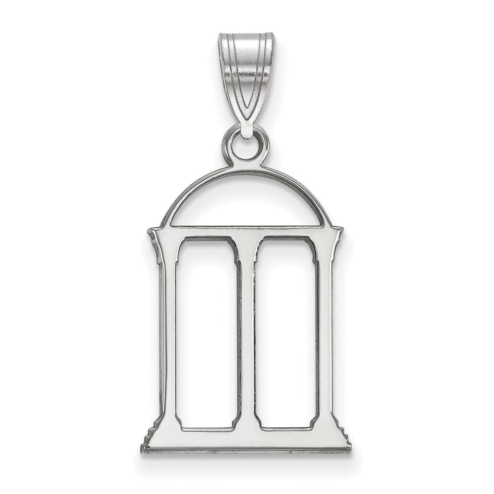 10K Weißgold Logoart University Of Georgia Arch Groß Anhänger