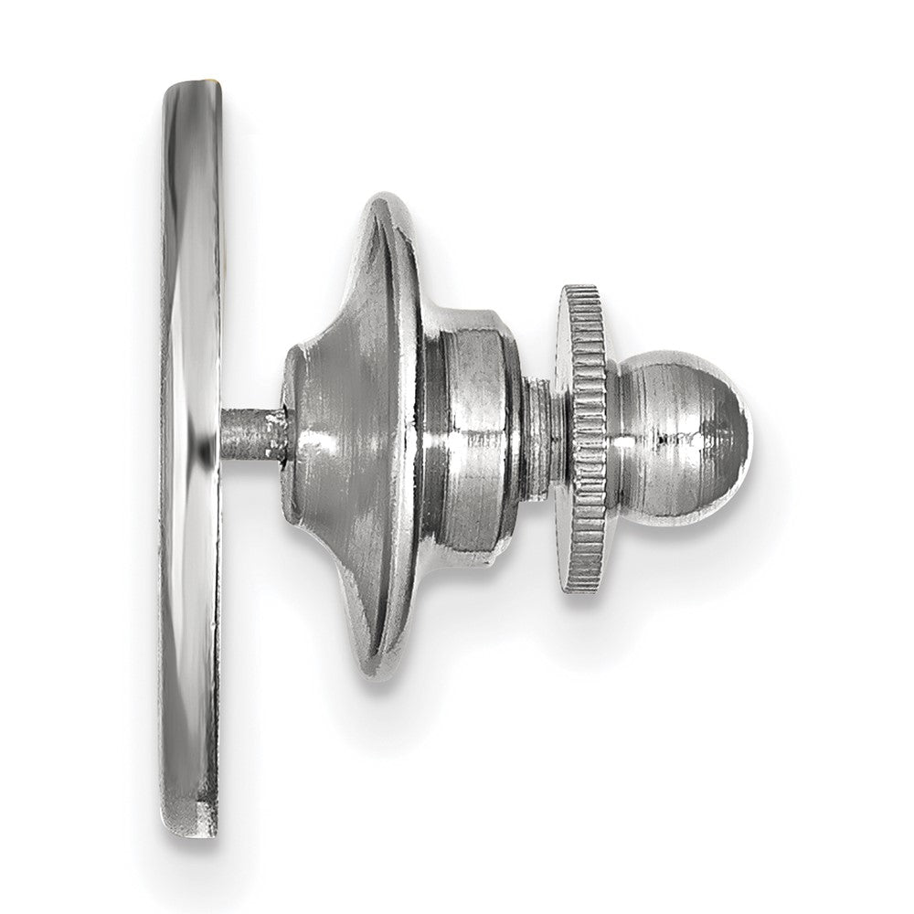 Sterlingsilber Rhodiniert Logoart Louisiana State University Anstecknadel