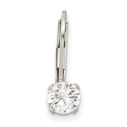 Sterlingsilber 5.0 Zirkonia Brisur Einfach Ohrring
