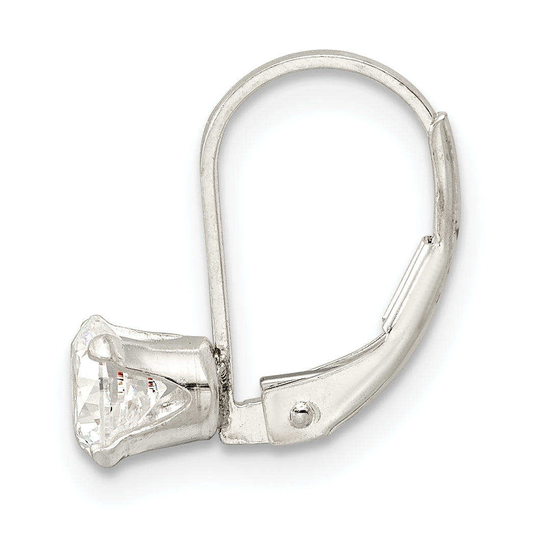 Sterlingsilber 5.0 Zirkonia Brisur Einfach Ohrring