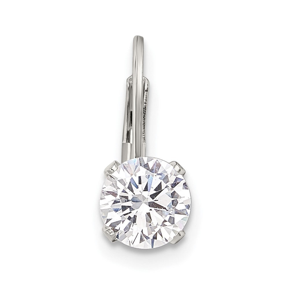 Sterlingsilber 6.0 Zirkonia Brisur Einfach Ohrring