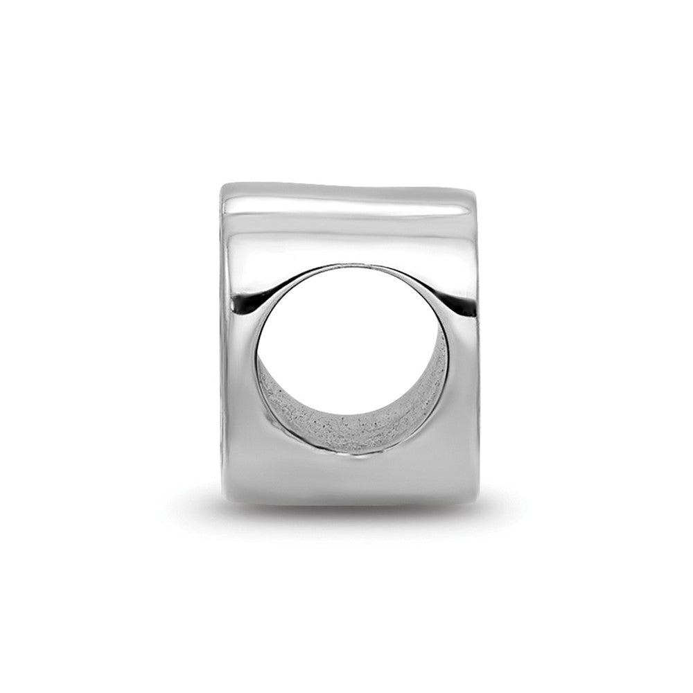 Sterlingsilber Nhl Logoart Carolina Hurricanes Emailliert Logo Perle