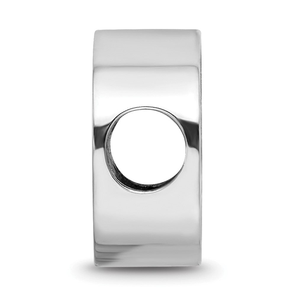 Sterlingsilber Nhl Logoart Edmonton Oilers Emailliert Logo Perle