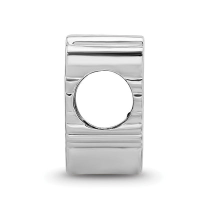 Sterlingsilber Rhodiniert Nhl Logoart Detroit Rot Flügel Emaille Perle