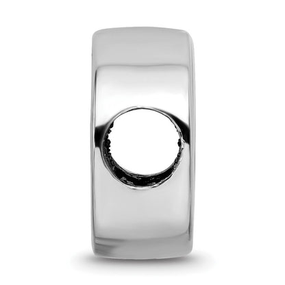 Sterlingsilber Nhl Logoart Buffalo Sabres Emailliert Perle