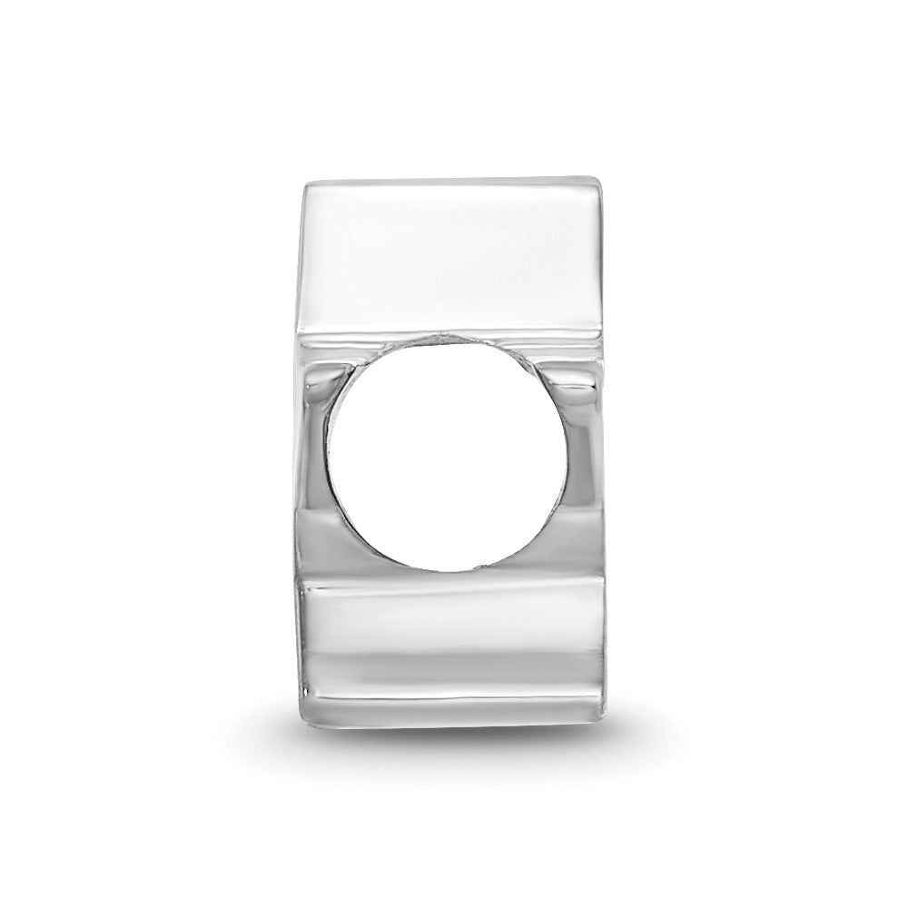 Sterlingsilber Rhodiniert Nhl Logoart Dallas Sterne Emailliert Perle