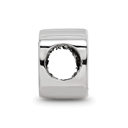 Sterlingsilber Rhodiniert Logoart U. Of Florida Gator Emaille Logo Perle