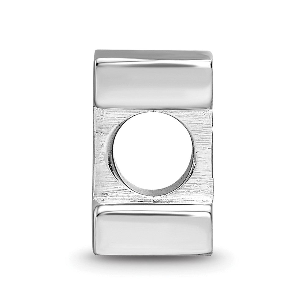 Sterlingsilber Rhodiniert Logoart University Of Illinois Emaille Logo Perle
