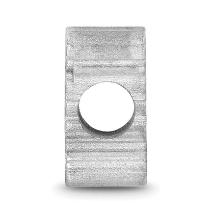 Sterlingsilber Rhodiniert Logoart Universität. Of Kansas Jayhawk Emaille Perle
