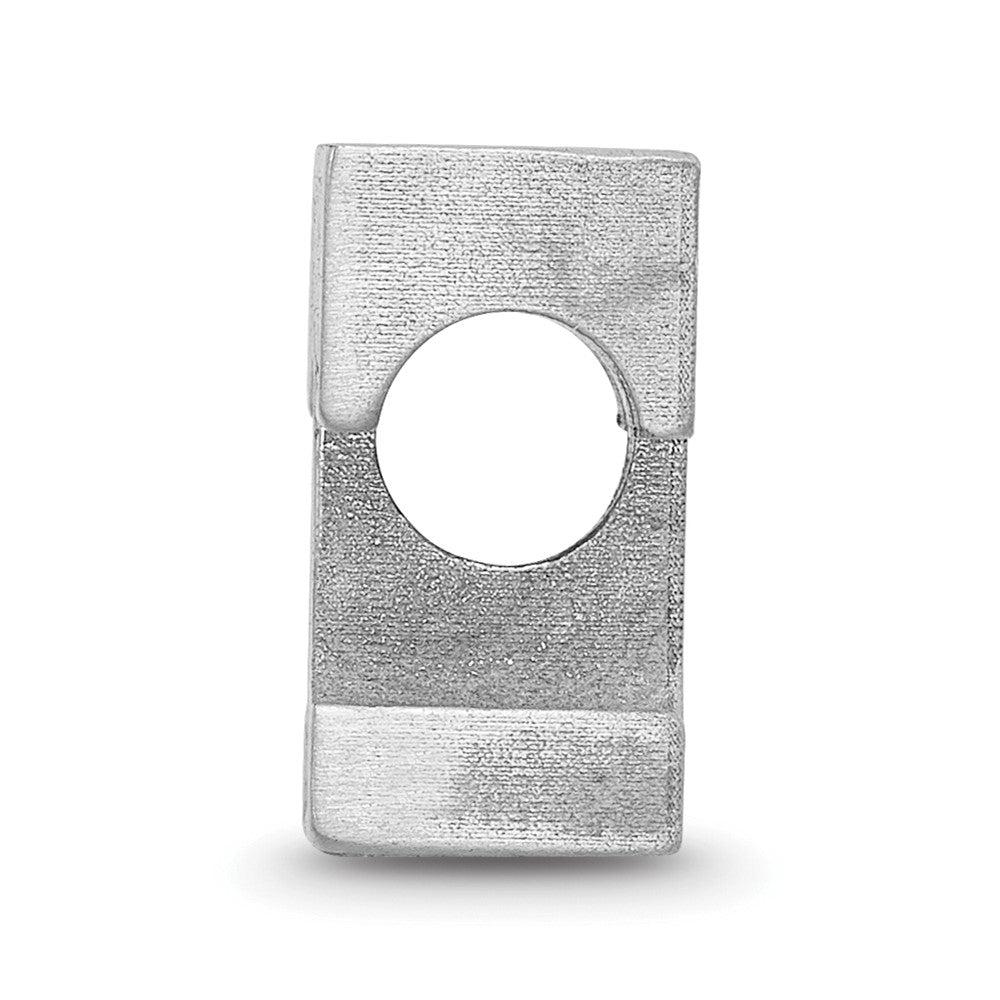 Sterlingsilber Rhodiniert Logoart U. Of Tennessee Emailliert Perle