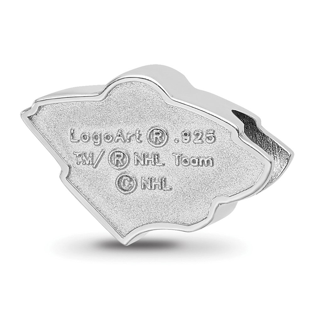 Sterlingsilber Nhl Logoart Minnesota Wild Emailliert Logo Perle