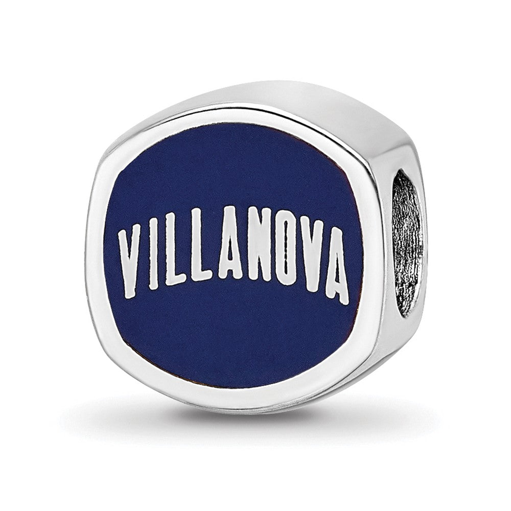 Sterlingsilber Rhodiniert Logoart Villanova University Emailliert Perle