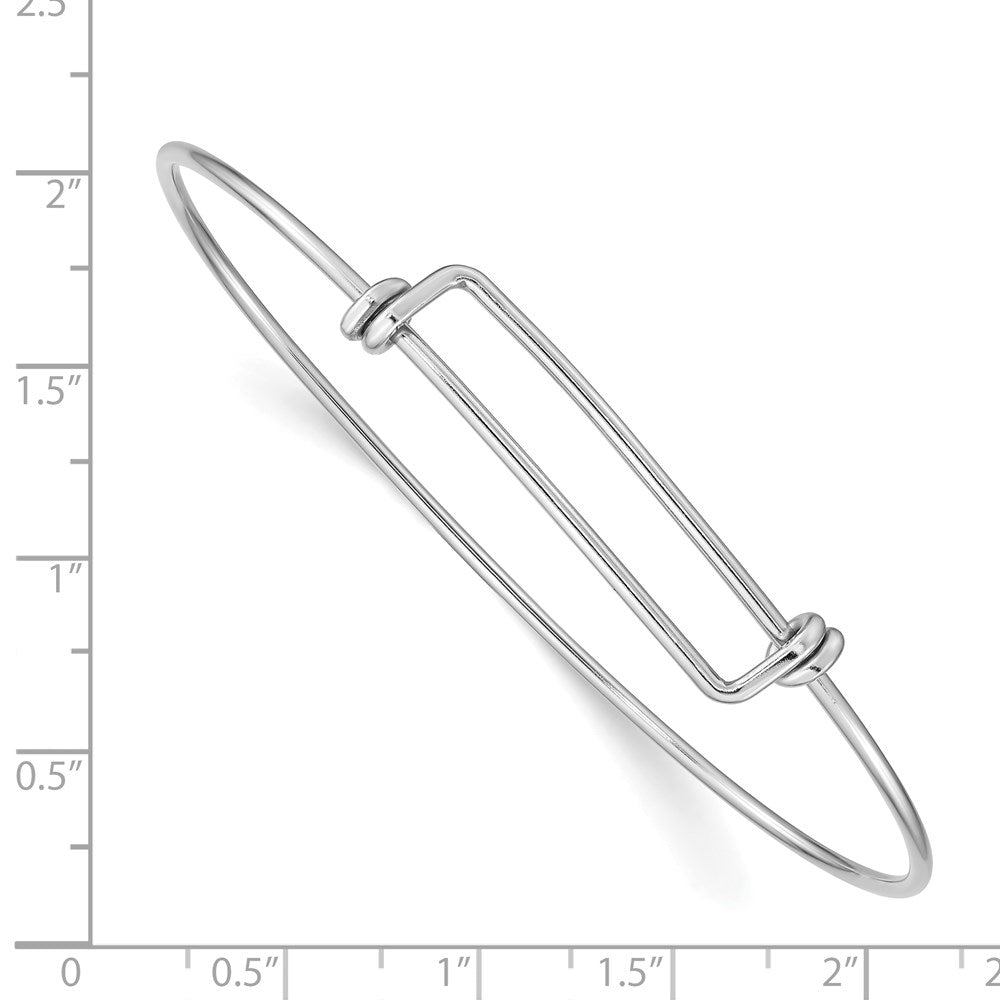 Sterlingsilber 1.65mm Draht Expandable Armreif