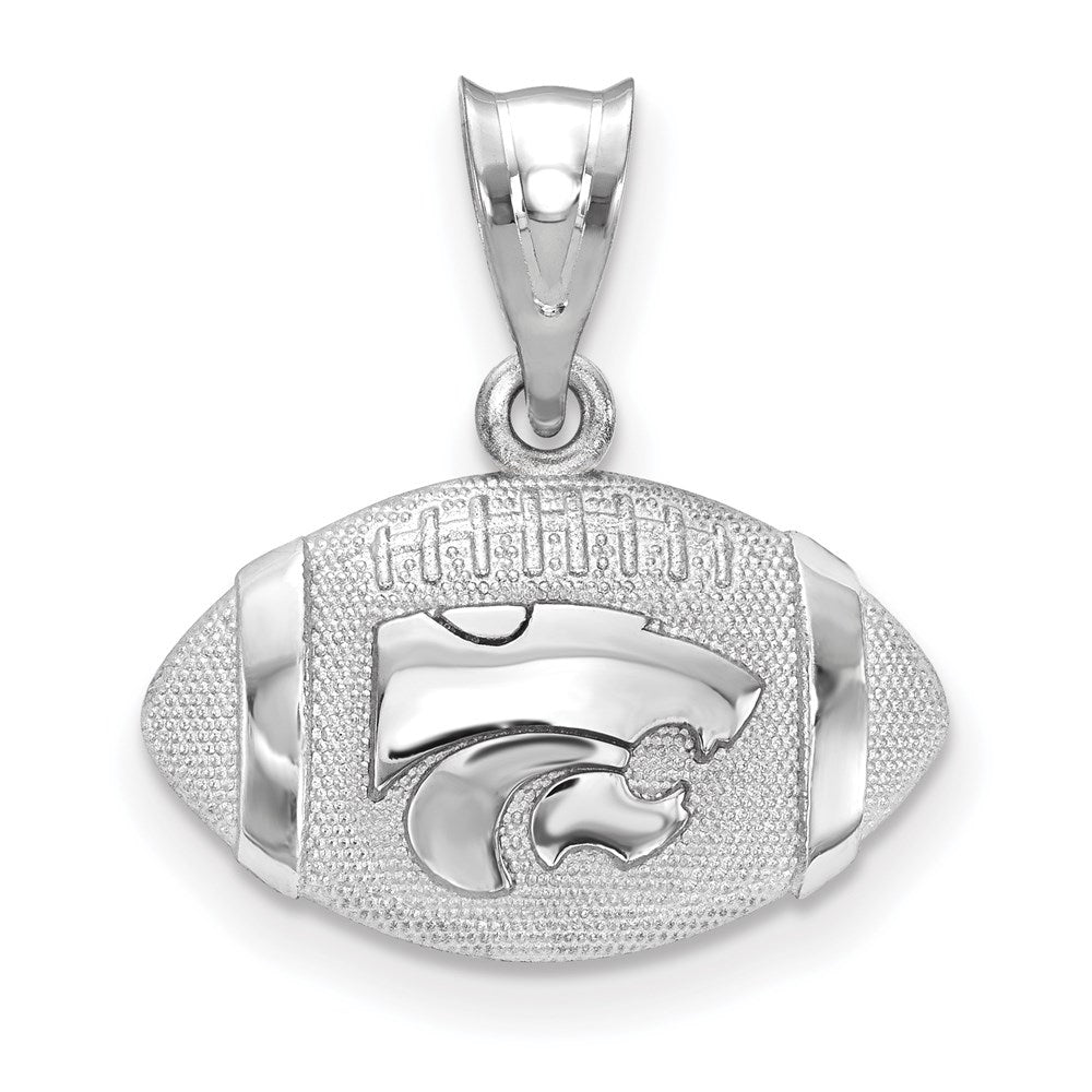Sterlingsilber Kansas State University Football Anhänger