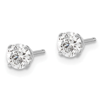 14K Weißgold 14kw.70ct I2 K L Diamant Ohrstecker Push auf Ohrstecker