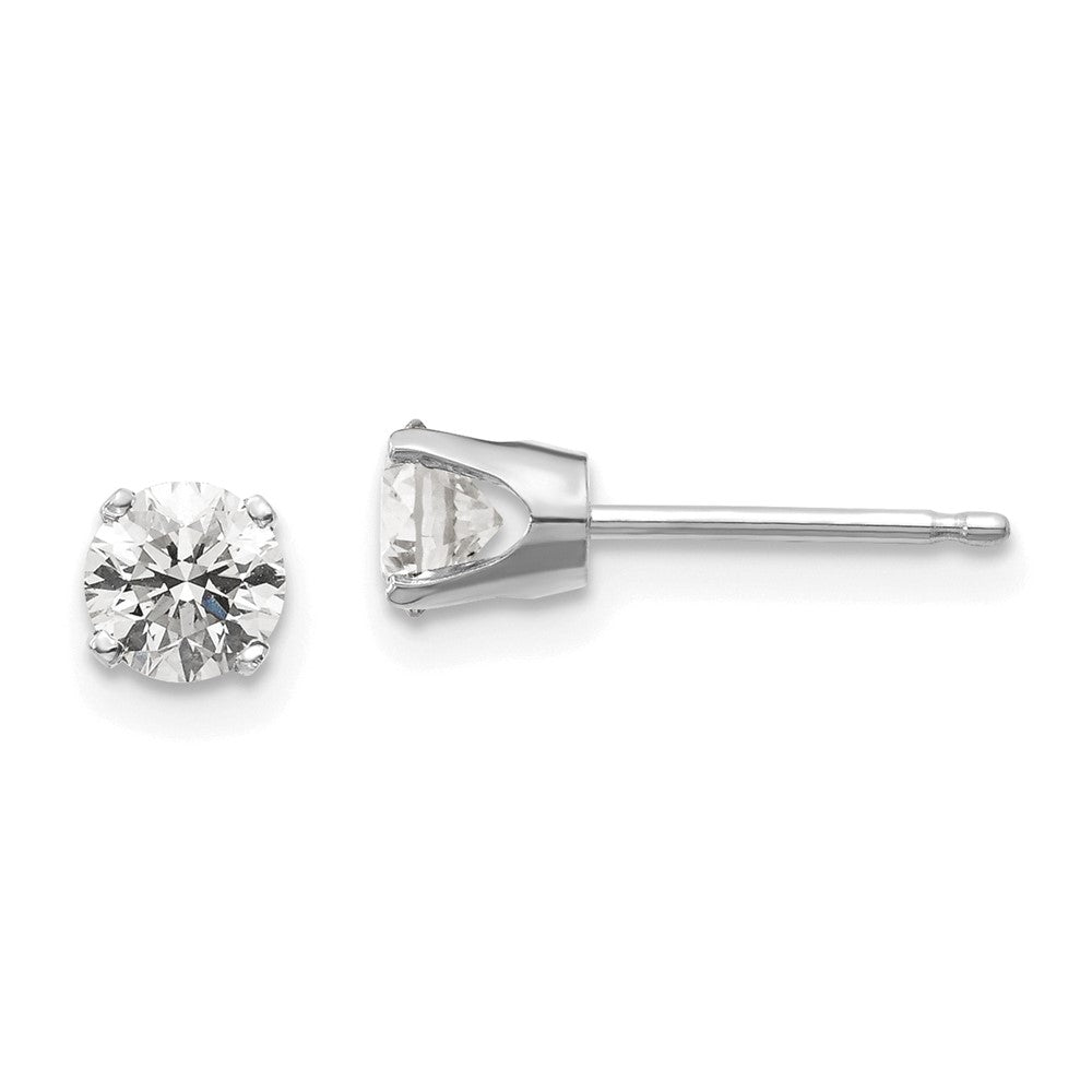 14K Weißgold 14kw.70ct I2 K L Diamant Ohrstecker Push auf Ohrstecker