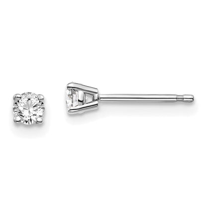 14K Weißgold 14kw.20ct I1 J K Diamant Ohrstecker Push auf Ohrstecker