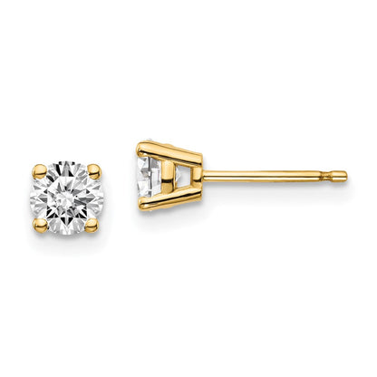 14K Gelbgold 14y.70ct. I1 J K Diamant Ohrstecker Push auf Ohrstecker