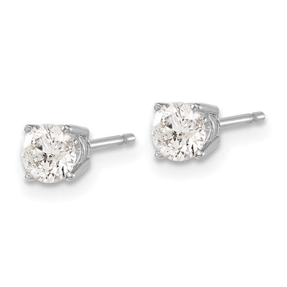 14K Weißgold 14kw.70ct I1 J K Diamant Ohrstecker Push auf Ohrstecker