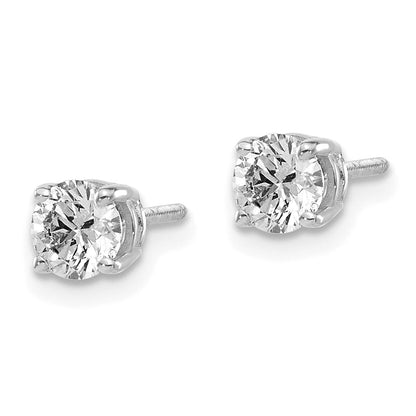 14K Weißgold 14kw.75ct Vs2/si1 G I Diamant Ohrstecker Thread Auf/off Ohrstecker