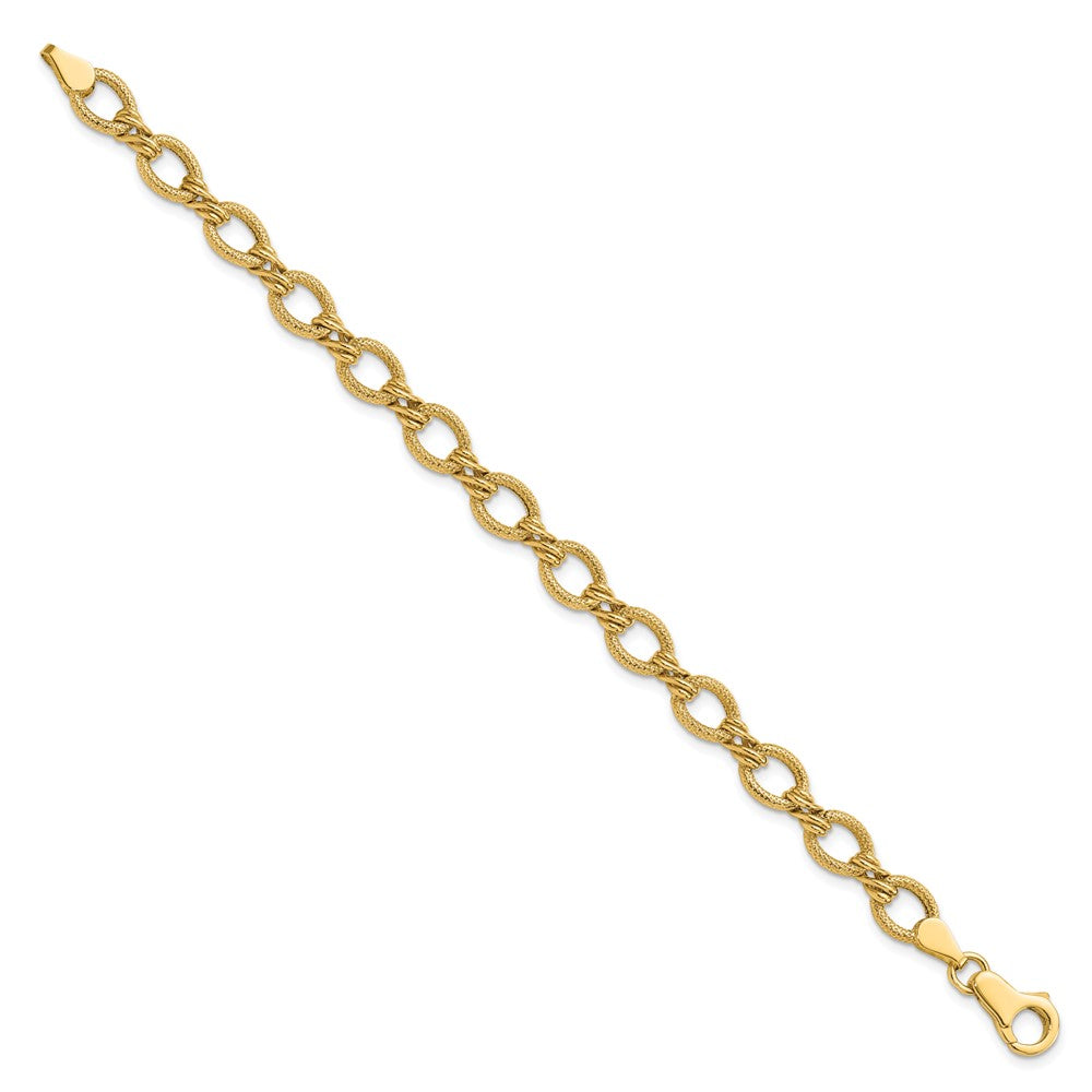 14K Gelbgold Fantasie Armband