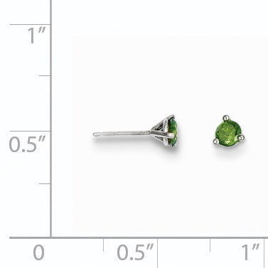 14 Karat 585 Weißgold Ohrstecker mit 0,23 ct. Diamanten