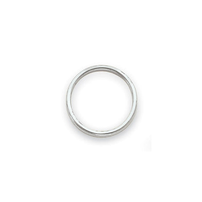 14K Weißgold Poliert 2mm Stapelring