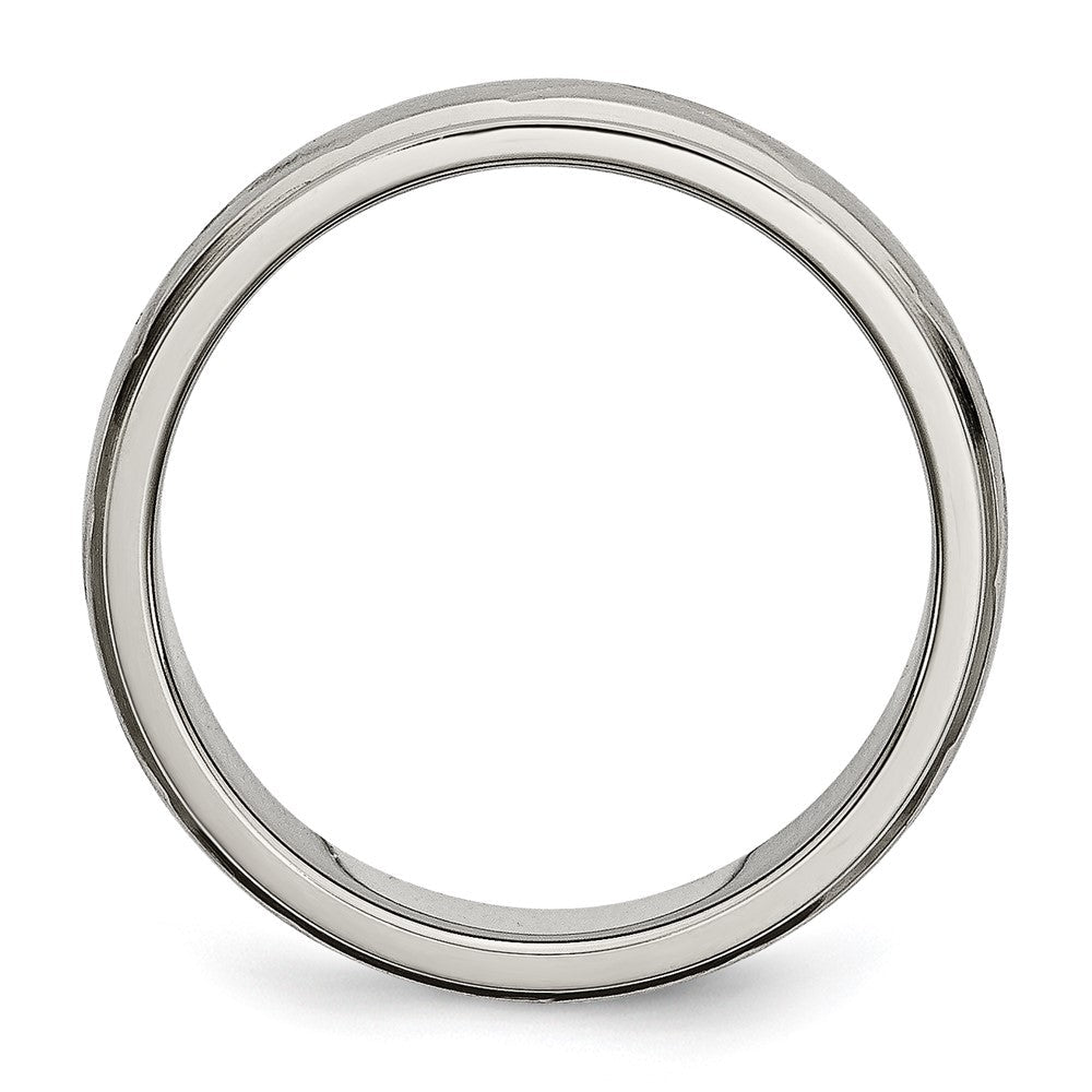 Titan X Design 6mm Satiniert Ring