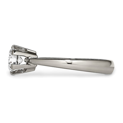 Titan Zirkonia Ring (size 6 Nur)