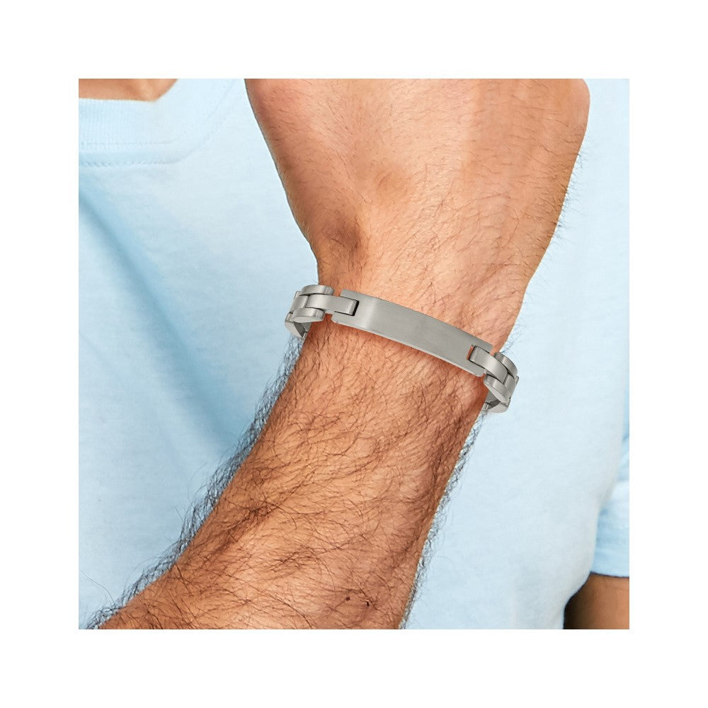 Titan Chise Gebürstet 8.75 Zoll Id Armband