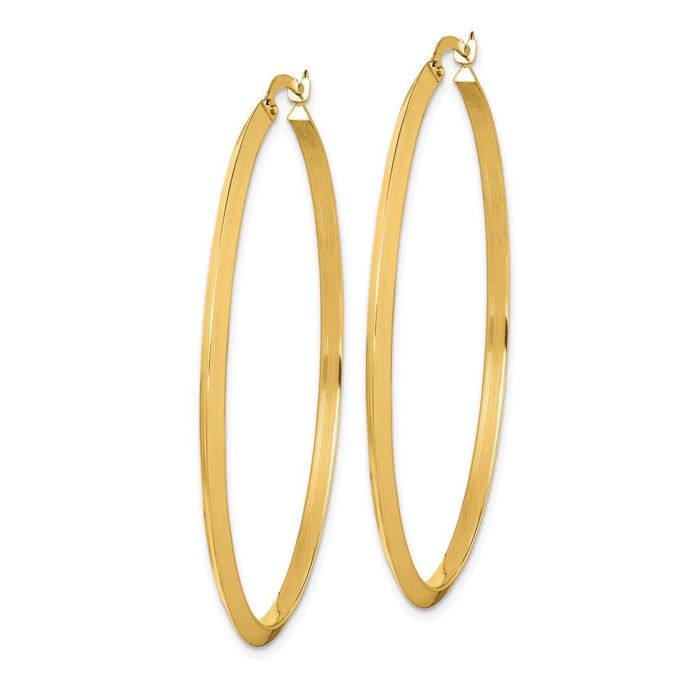 14K Gelbgold Poliert Creolen