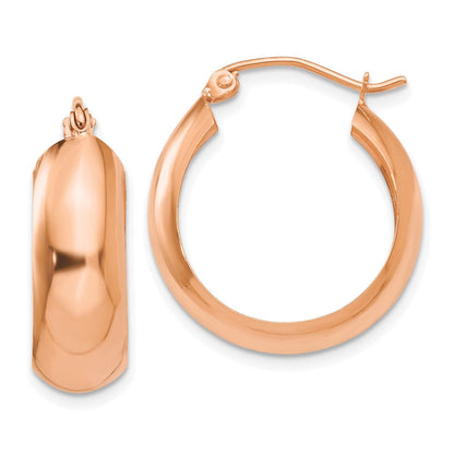 14K Roségold Creolen