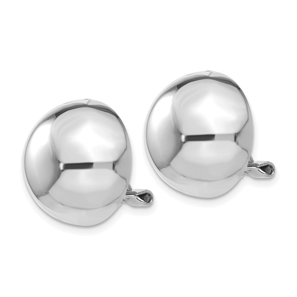 14K Weißgold Poliert Non-pierced Ohrringe