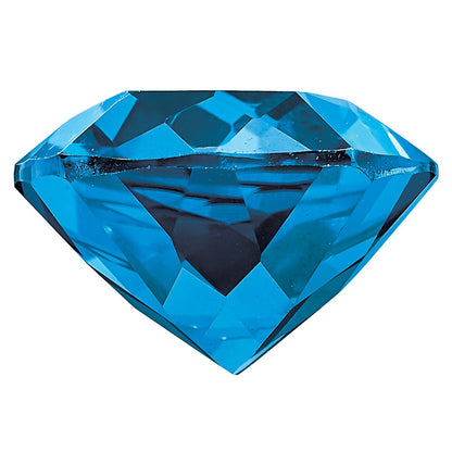 Edelstein Kashmir Blau Passion Topas 8x6mm Antik Lang Kissen