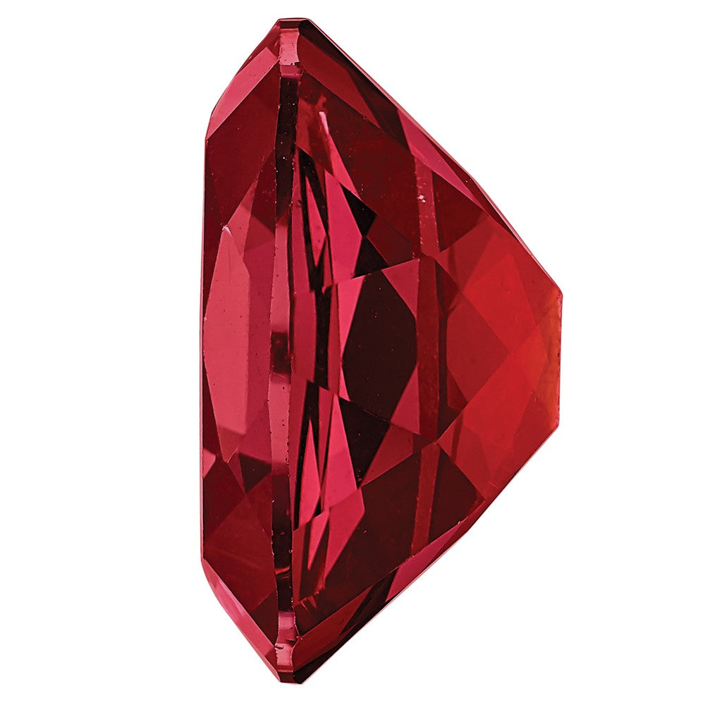 Edelstein Blazing Rot Passion Topas 8x6mm Antik Lang Kissen