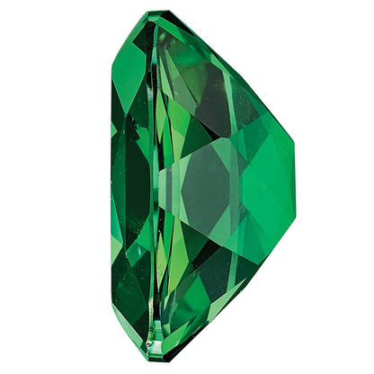 Edelstein Rainforest Passion Topas 9x7mm Antik Lang Kissen