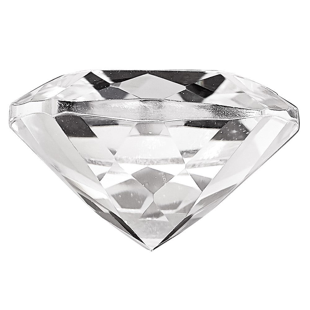 Edelstein Weiß Passion Topas 9x7mm Antik Lang Kissen