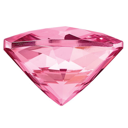 Edelstein Baby Rosa Passion Topas 8mm Antik Kissen Schachbrett