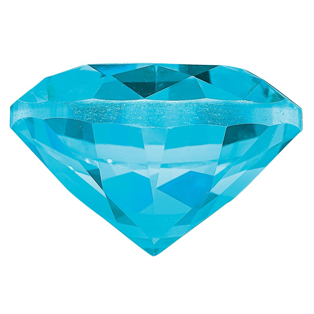Edelstein Paraiba Passion Topas 7x5mm Oval