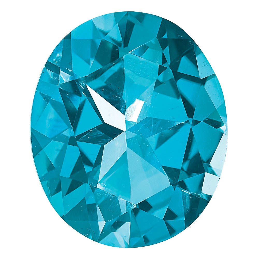 Edelstein Paraiba Passion Topas 5x3 Oval