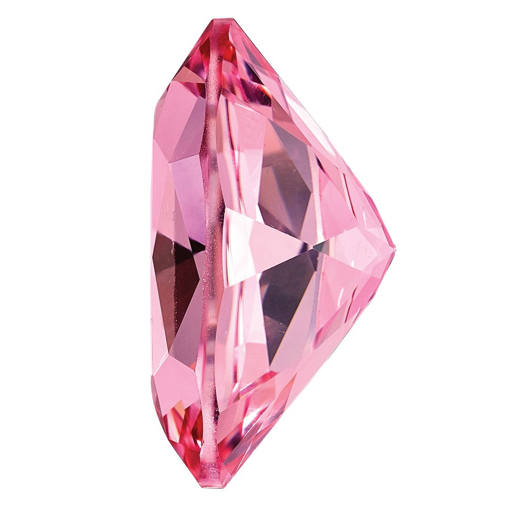 Edelstein Baby Rosa Passion Topas 12x10mm Oval