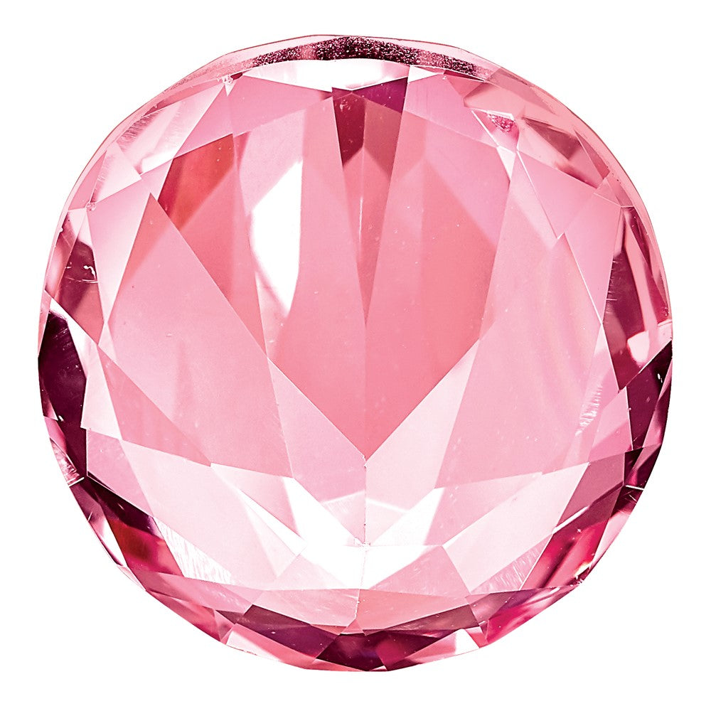 Edelstein Baby Rosa Passion Topas 12x10mm Oval