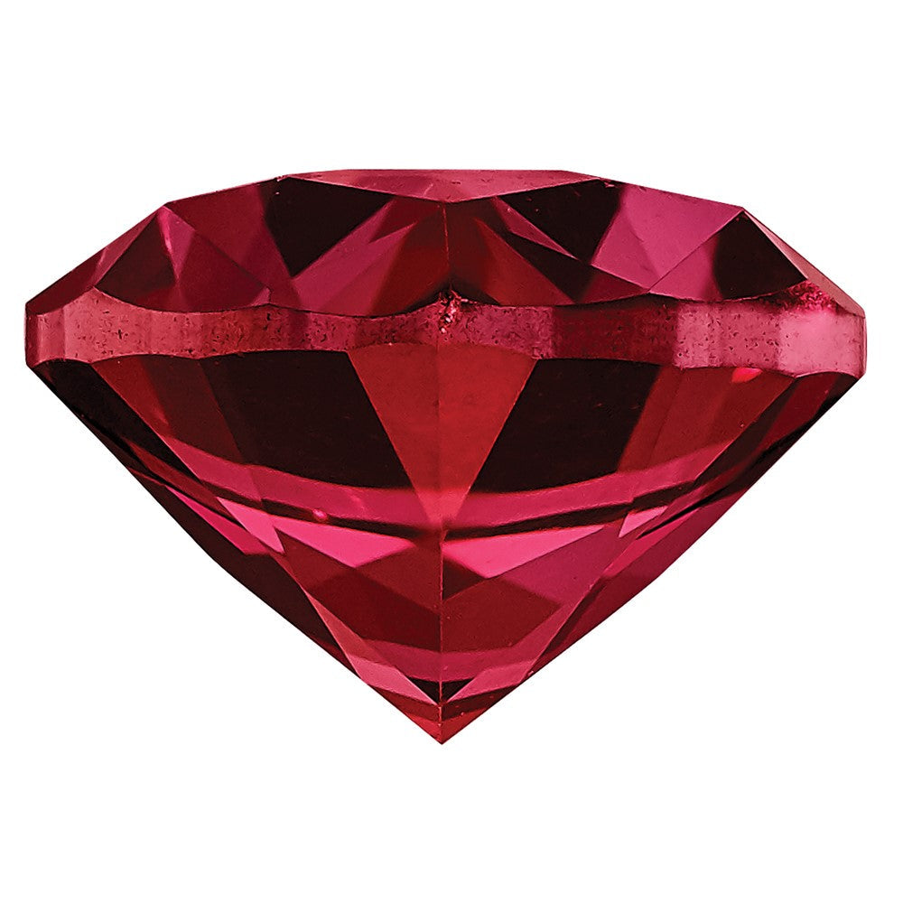 Edelstein Blazing Rot Passion Topas 6x4mm Tropfen