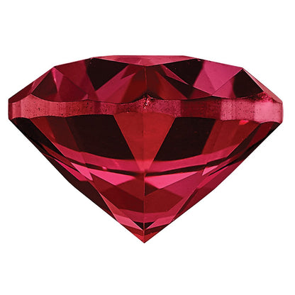 Edelstein Blazing Rot Passion Topas 6x4mm Tropfen