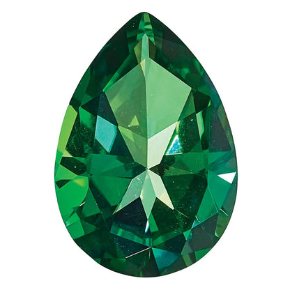 Edelstein Rainforest Passion Topas 8x5mm Tropfen